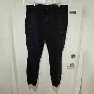 Men's Black Cargo Pants